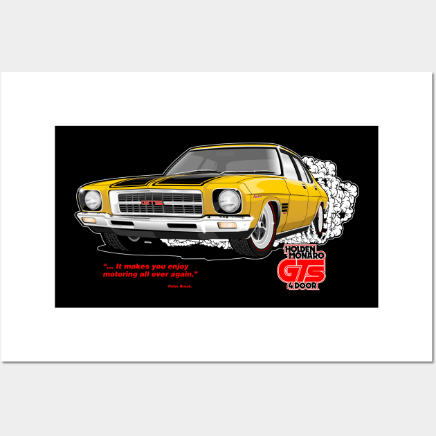 holden monaro GTS Wall Art by small alley co